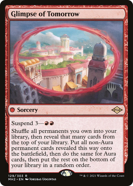 Image for Glimpse of Tomorrow (129) (Promo Pack: Murders at Karlov Manor) - Magic: The Gathering