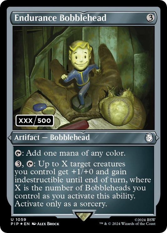 Image for Endurance Bobblehead (Serial Numbered) (1059) (Universes Beyond: Fallout) - Magic: The Gathering