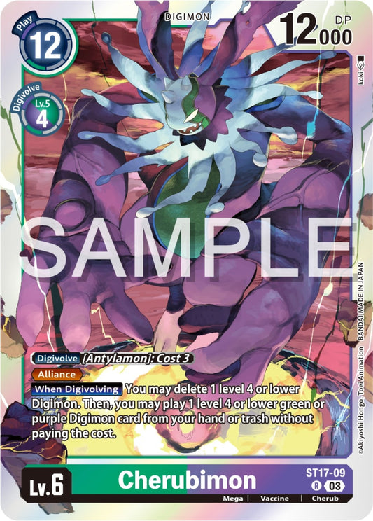 Image for Cherubimon (ST17-09 R) (Starter Deck 17: Double Typhoon Advanced Deck Set) - Digimon Card Game