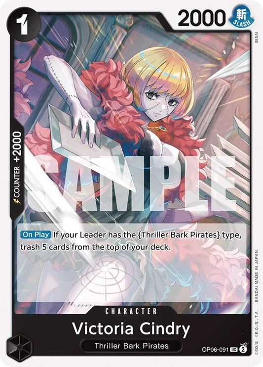 Image for Victoria Cindry (OP06-091) (Wings of the Captain) - One Piece Card Game