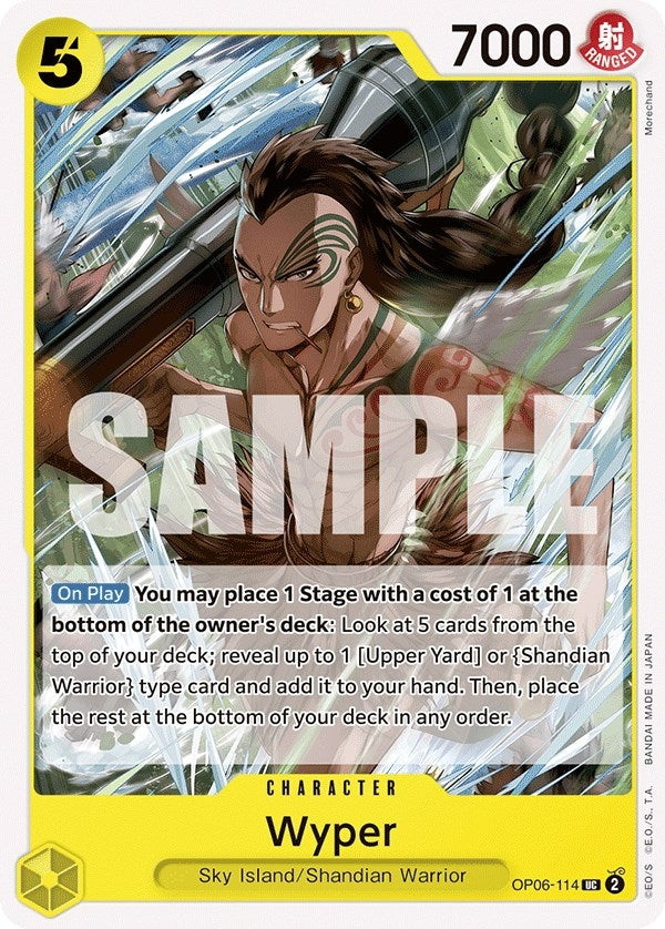 Image for Wyper (OP06-114) (Wings of the Captain) - One Piece Card Game