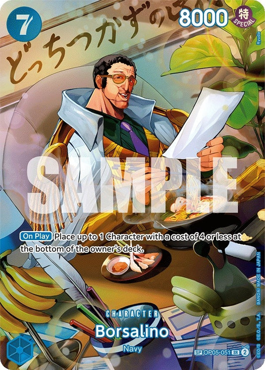 Image for Borsalino (SP) (OP05-051) (Wings of the Captain) - One Piece Card Game
