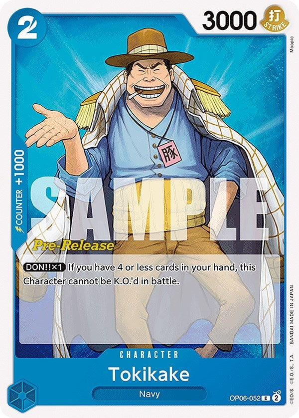 Image for Tokikake (OP06-052) (Wings of the Captain Pre-Release Cards) - One Piece Card Game