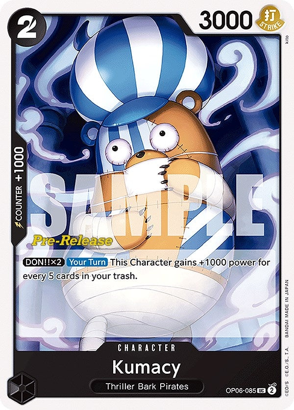Image for Kumacy (OP06-085) (Wings of the Captain Pre-Release Cards) - One Piece Card Game