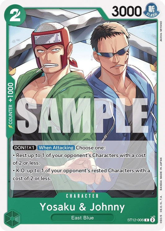 Image for Yosaku & Johnny (ST12-006) (Starter Deck 12: Zoro and Sanji) - One Piece Card Game