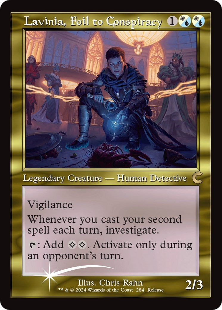 Image for Lavinia, Foil to Conspiracy (Retro Frame) (284) (Ravnica: Clue Edition) - Magic: The Gathering