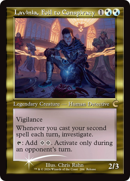 Image for Lavinia, Foil to Conspiracy (Retro Frame) (284) (Ravnica: Clue Edition) - Magic: The Gathering