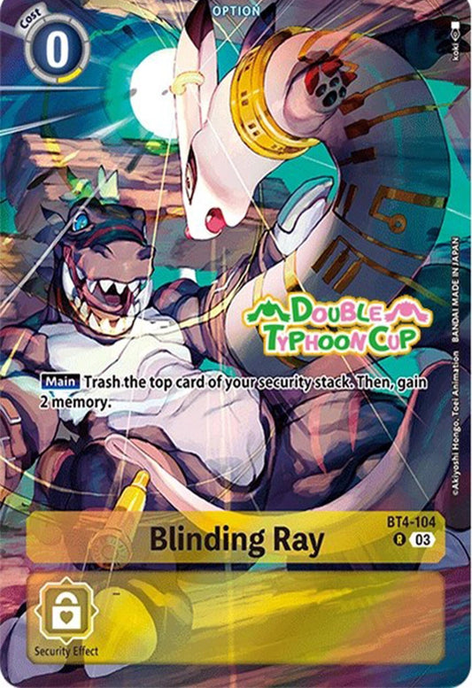 Image for Blinding Ray (Bonus Pack) (BT4-104 R) (Starter Deck 17: Double Typhoon Advanced Deck Set Pre-Release Cards) - Digimon Card Game