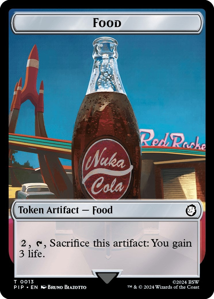 Image for Food (0013) // Copy Double-Sided Token (13 // 1) (Universes Beyond: Fallout) - Magic: The Gathering