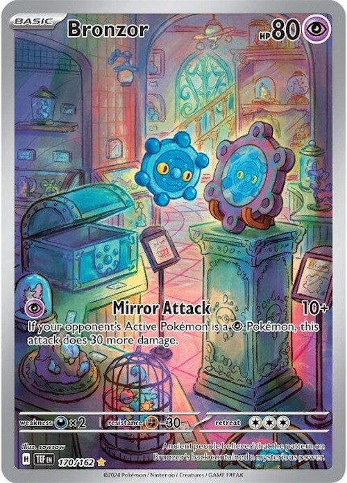 Image for Bronzor (170/162) (SV05: Temporal Forces) - Pokemon