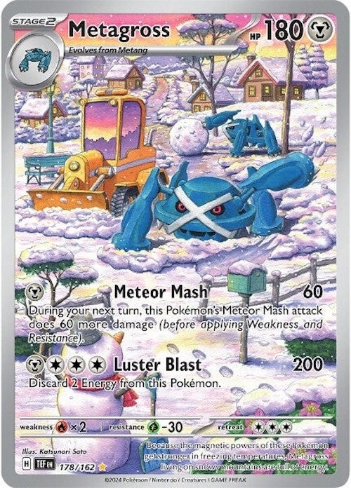 Image for Metagross (178/162) (SV05: Temporal Forces) - Pokemon
