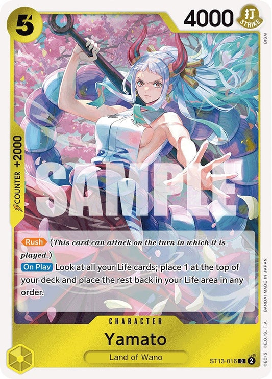 Image for Yamato (ST13-016) (Ultra Deck: The Three Brothers) - One Piece Card Game