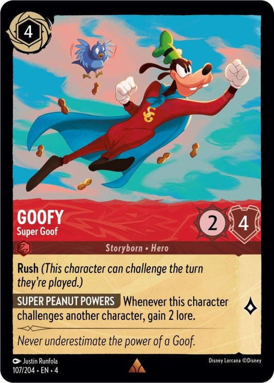 Image for Goofy - Super Goof (107/204) (Ursula's Return) - Disney Lorcana