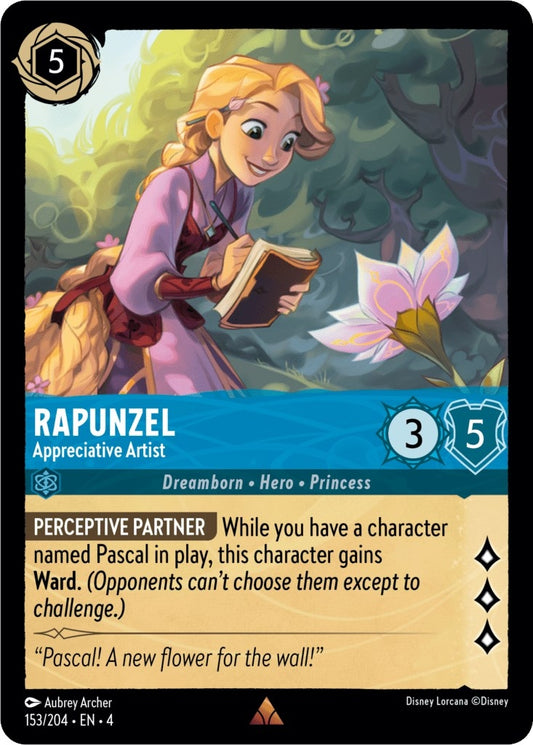 Image for Rapunzel - Appreciative Artist (153/204) (Ursula's Return) - Disney Lorcana