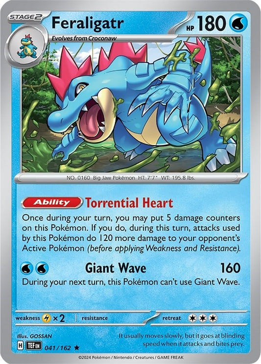 Image for Feraligatr (041/162) (Deck Exclusives) - Pokemon