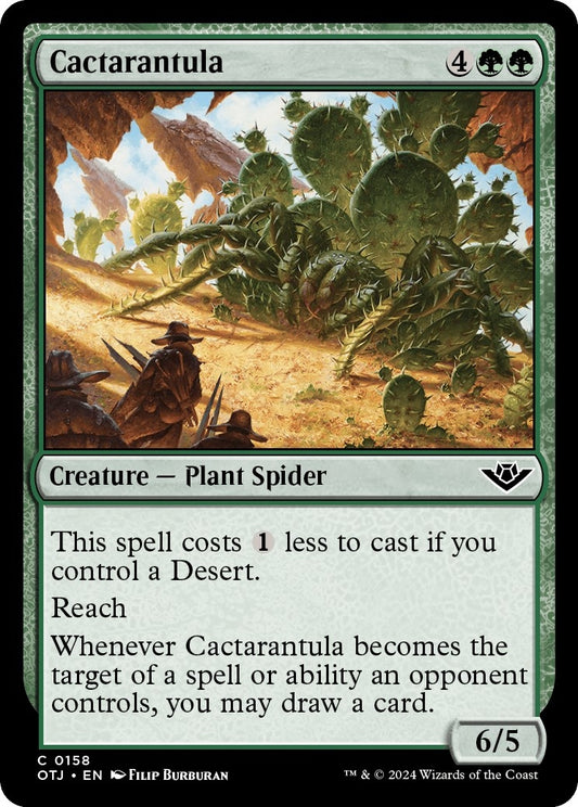 Image for Cactarantula (158) (Outlaws of Thunder Junction) - Magic: The Gathering