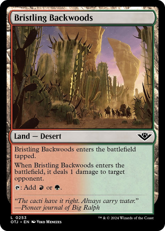 Image for Bristling Backwoods (253) (Outlaws of Thunder Junction) - Magic: The Gathering