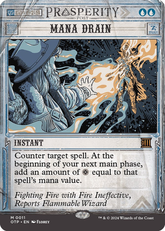 Image for Mana Drain (11) (Outlaws of Thunder Junction: Breaking News) - Magic: The Gathering