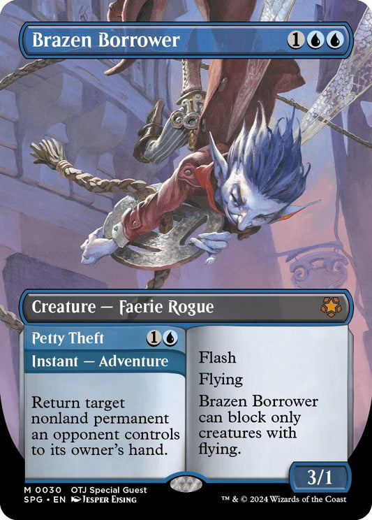 Image for Brazen Borrower (Borderless) (30) (Special Guests) - Magic: The Gathering
