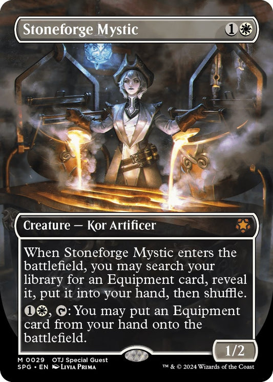 Image for Stoneforge Mystic (Borderless) (29) (Special Guests) - Magic: The Gathering