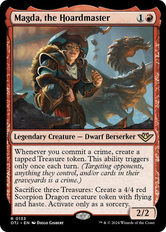 Image for Magda, the Hoardmaster (133) (Outlaws of Thunder Junction) - Magic: The Gathering