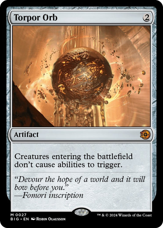 Image for Torpor Orb (27) (Outlaws of Thunder Junction: The Big Score) - Magic: The Gathering