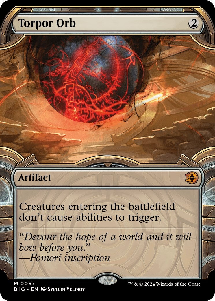 Image for Torpor Orb (Showcase) (57) (Outlaws of Thunder Junction: The Big Score) - Magic: The Gathering
