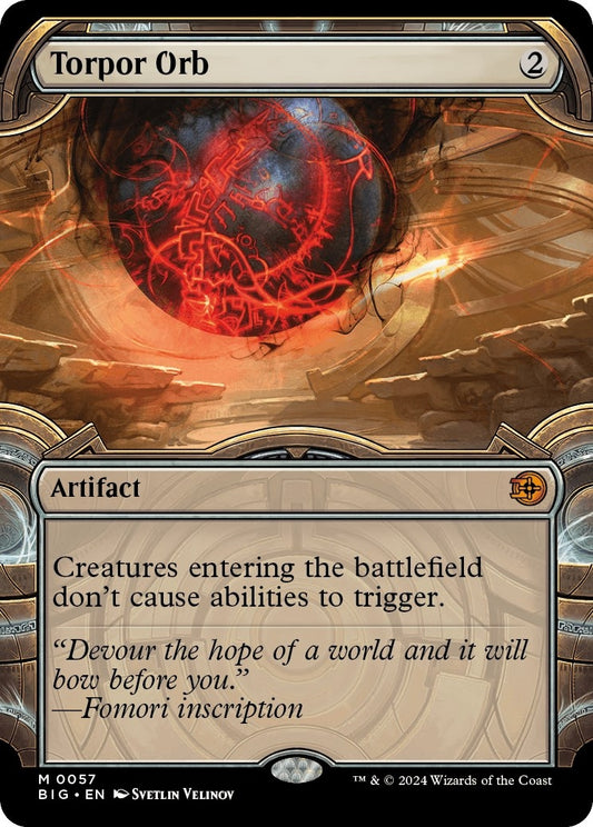 Image for Torpor Orb (Showcase) (57) (Outlaws of Thunder Junction: The Big Score) - Magic: The Gathering