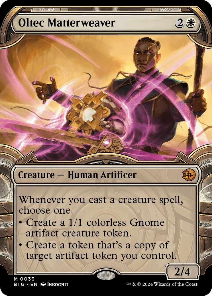 Image for Oltec Matterweaver (Showcase) (33) (Outlaws of Thunder Junction: The Big Score) - Magic: The Gathering