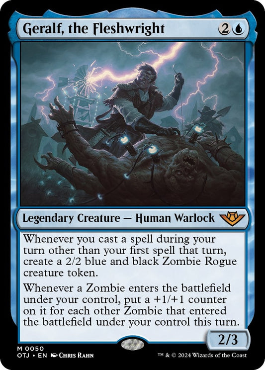 Image for Geralf, the Fleshwright (50) (Outlaws of Thunder Junction) - Magic: The Gathering