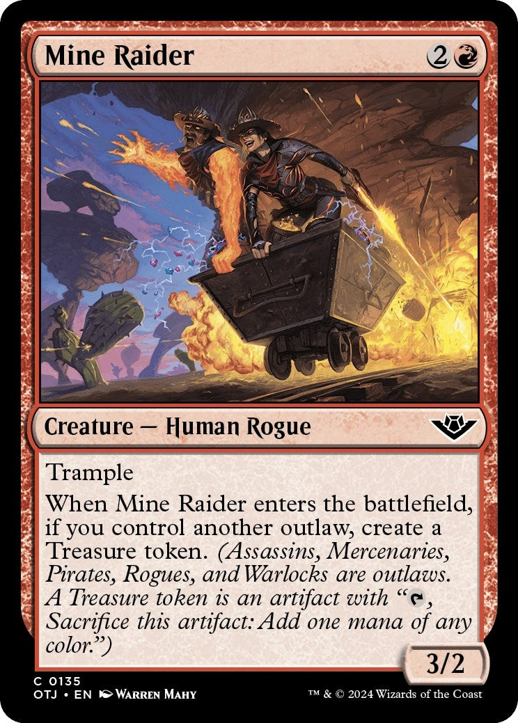 Image for Mine Raider (135) (Outlaws of Thunder Junction) - Magic: The Gathering