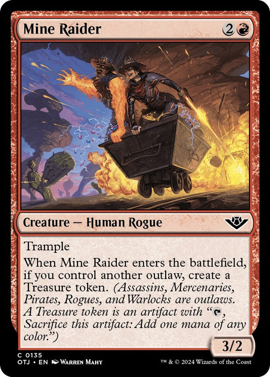 Image for Mine Raider (135) (Outlaws of Thunder Junction) - Magic: The Gathering