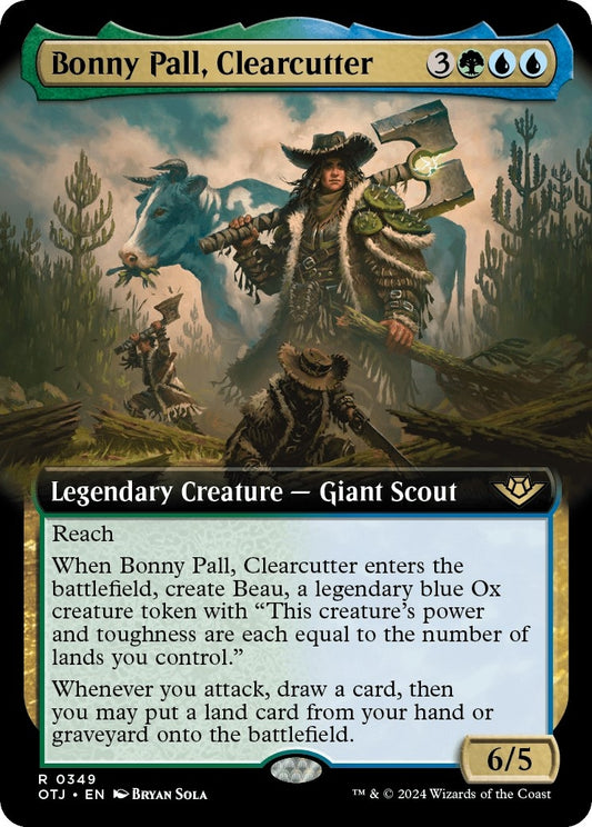 Image for Bonny Pall, Clearcutter (Extended Art) (349) (Outlaws of Thunder Junction) - Magic: The Gathering