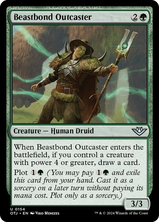 Image for Beastbond Outcaster (154) (Outlaws of Thunder Junction) - Magic: The Gathering