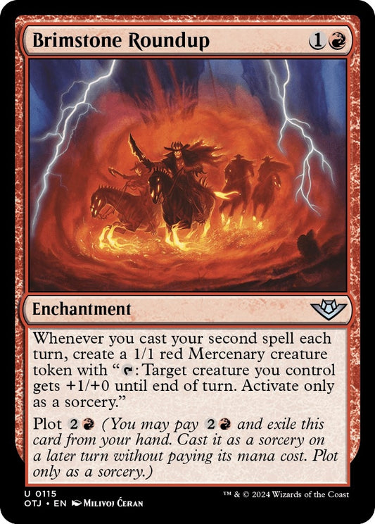 Image for Brimstone Roundup (115) (Outlaws of Thunder Junction) - Magic: The Gathering