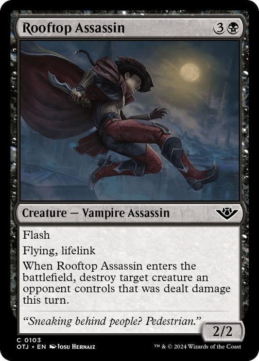 Image for Rooftop Assassin (103) (Outlaws of Thunder Junction) - Magic: The Gathering