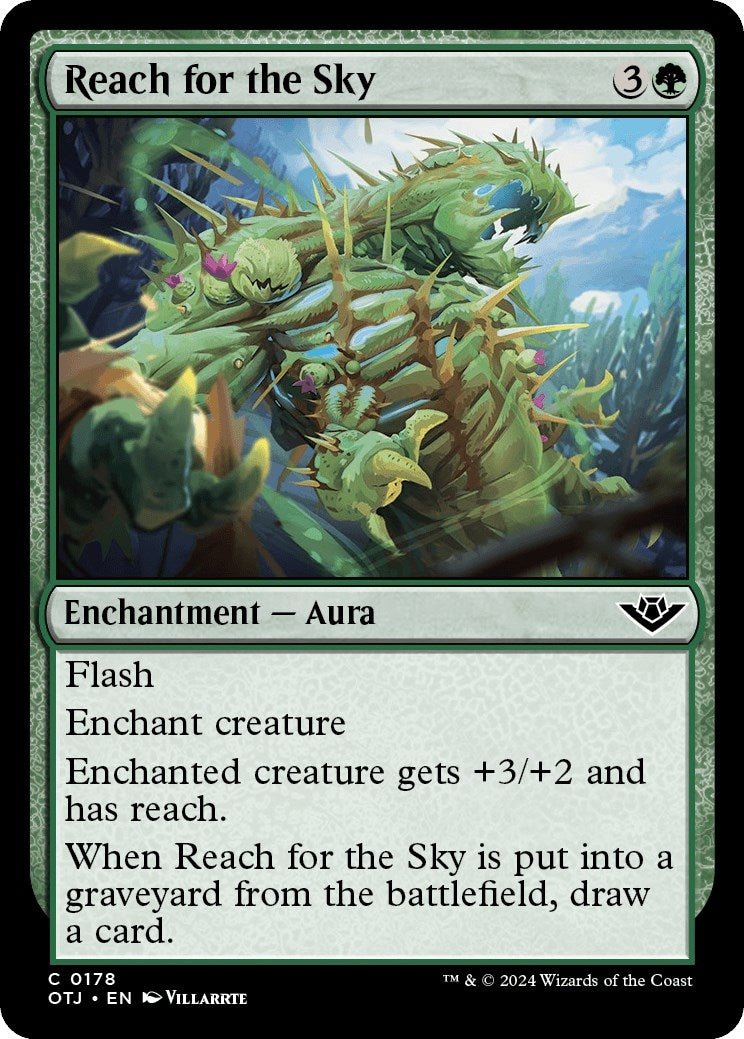 Image for Reach for the Sky (178) (Outlaws of Thunder Junction) - Magic: The Gathering