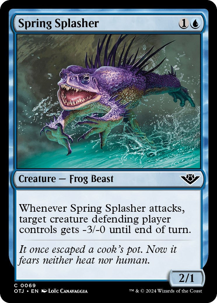 Image for Spring Splasher (69) (Outlaws of Thunder Junction) - Magic: The Gathering