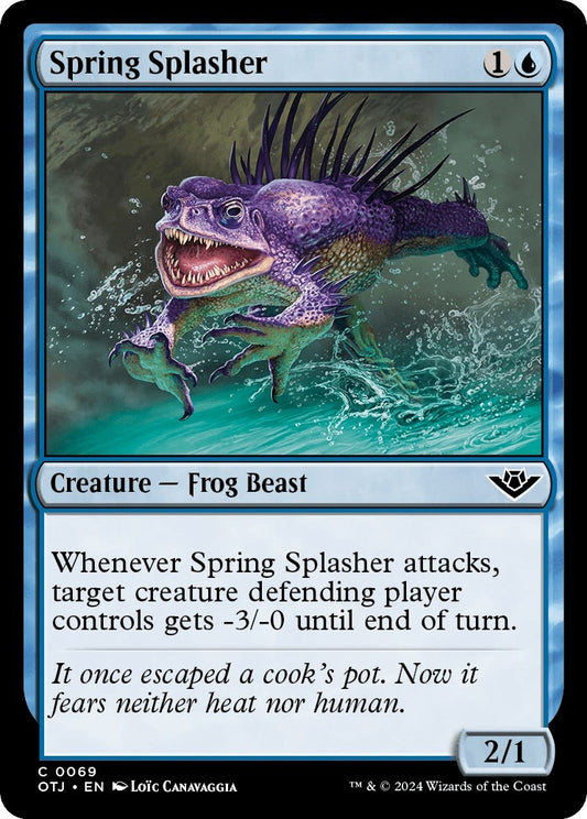 Image for Spring Splasher (69) (Outlaws of Thunder Junction) - Magic: The Gathering