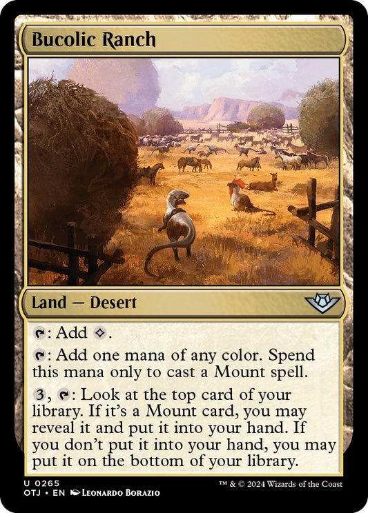 Image for Bucolic Ranch (265) (Outlaws of Thunder Junction) - Magic: The Gathering