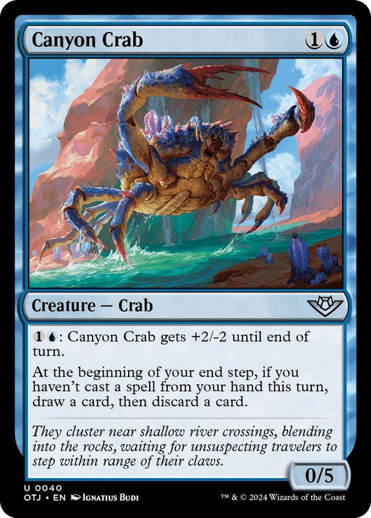 Image for Canyon Crab (40) (Outlaws of Thunder Junction) - Magic: The Gathering