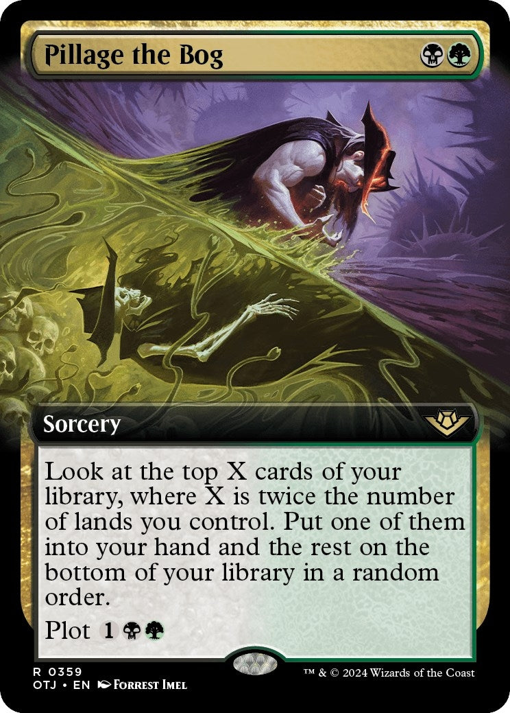 Image for Pillage the Bog (Extended Art) (359) (Outlaws of Thunder Junction) - Magic: The Gathering