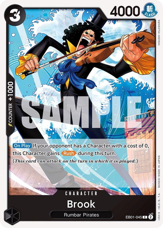 Image for Brook (045) (EB01-045) (Extra Booster: Memorial Collection) - One Piece Card Game