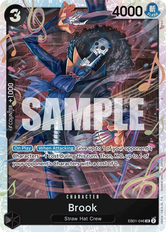 Image for Brook (046) (EB01-046) (Extra Booster: Memorial Collection) - One Piece Card Game