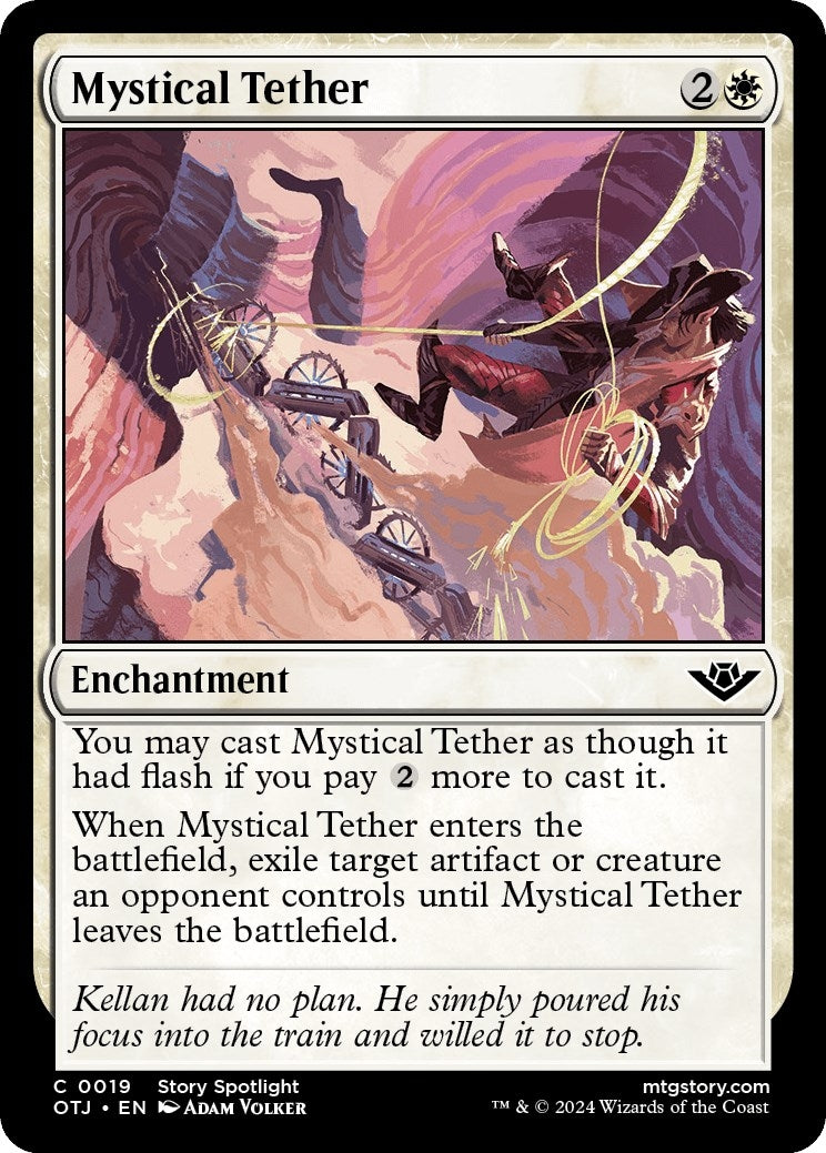 Image for Mystical Tether (19) (Outlaws of Thunder Junction) - Magic: The Gathering