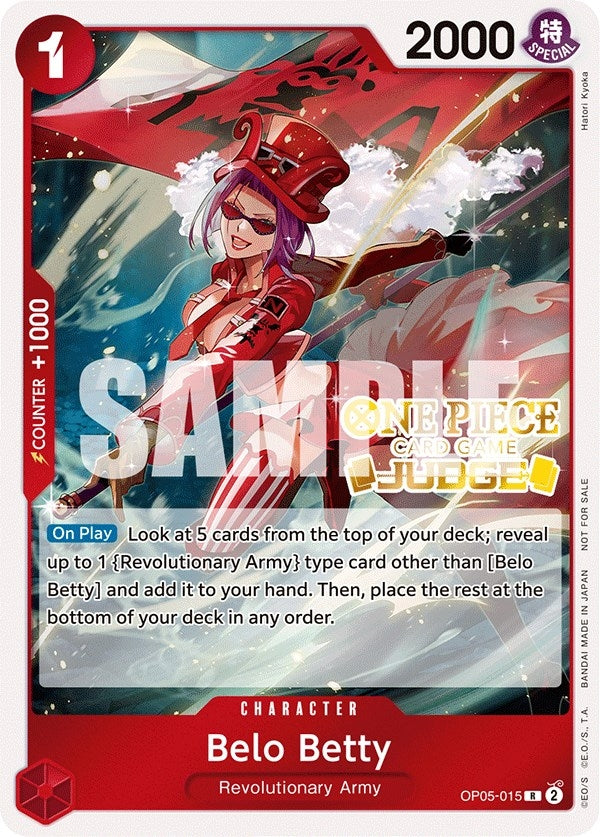 Image for Belo Betty (Judge Pack Vol. 3) (OP05-015) (One Piece Promotion Cards) - One Piece Card Game