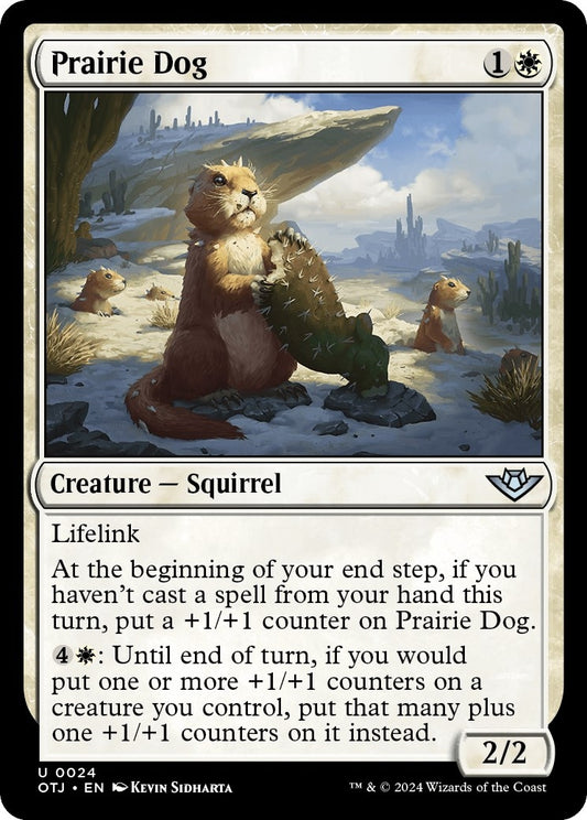 Image for Prairie Dog (24) (Outlaws of Thunder Junction) - Magic: The Gathering