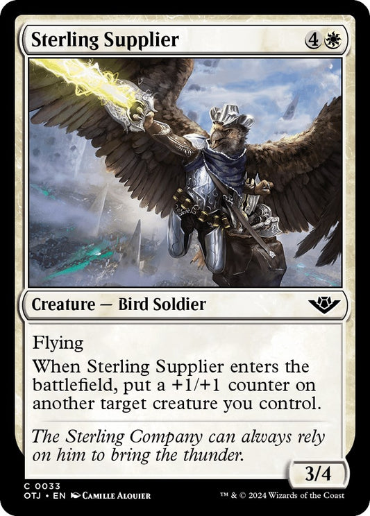Image for Sterling Supplier (33) (Outlaws of Thunder Junction) - Magic: The Gathering