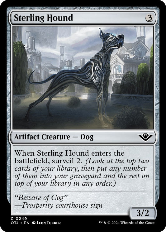 Image for Sterling Hound (249) (Outlaws of Thunder Junction) - Magic: The Gathering