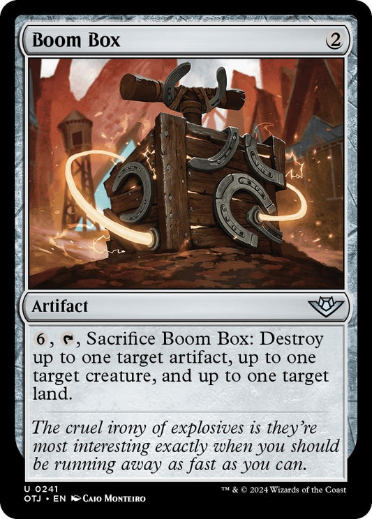 Image for Boom Box (241) (Outlaws of Thunder Junction) - Magic: The Gathering